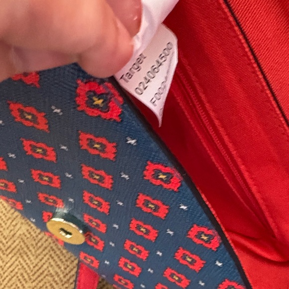 Target Teal and Pink Crossbody Bag - Picture 2 of 4